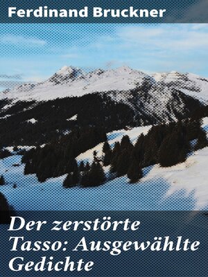 cover image of Der zerstörte Tasso